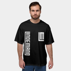 Мужская футболка oversize 3D LINDEMANN - фото 2