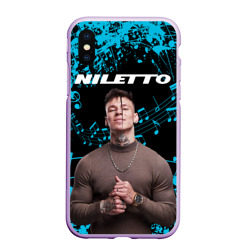 Чехол для iPhone XS Max матовый Niletto