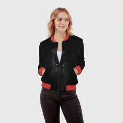 Женский бомбер 3D Пантера - фото 2