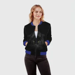 Женский бомбер 3D Пантера - фото 2