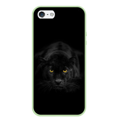 Чехол для iPhone 5/5S матовый Пантера