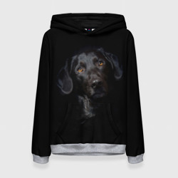 Женская толстовка 3D Пес