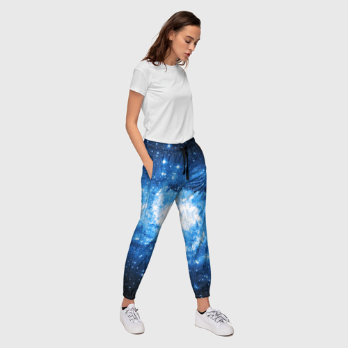 Женские брюки 3D Звездный космос, цвет 3D печать - фото 5
