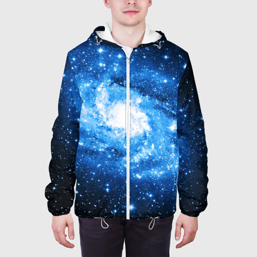 Мужская куртка 3D Звездный космос, цвет 3D печать - фото 4