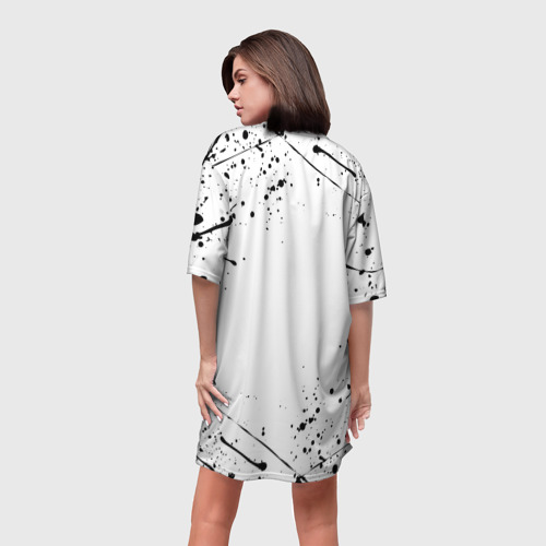 Платье-футболка 3D Louna, цвет 3D печать - фото 4