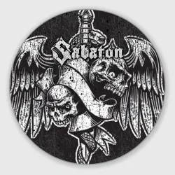 Круглый коврик для мышки Sabaton