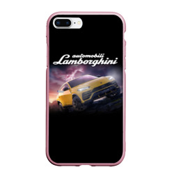 Чехол для iPhone 7Plus/8 Plus матовый Lamborghini Urus Ламба Урус