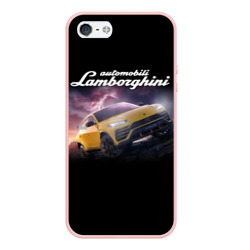 Чехол для iPhone 5/5S матовый Lamborghini Urus Ламба Урус