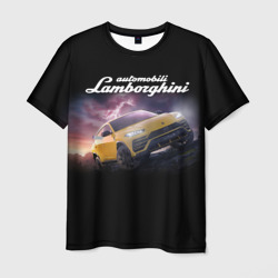 Мужская футболка 3D Lamborghini Urus Ламба Урус