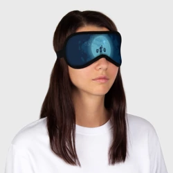 Маска для сна 3D Тяжёлая атлетика - фото 2