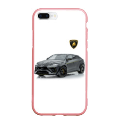 Чехол для iPhone 7Plus/8 Plus матовый Lamborghini Mansory Ламборгини