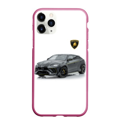 Чехол для iPhone 11 Pro Max матовый Lamborghini Mansory Ламборгини