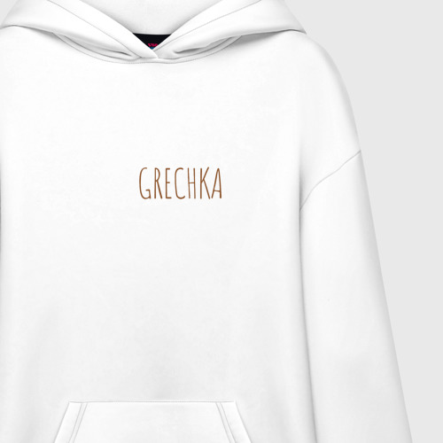 Худи SuperOversize хлопок I like grechka - фото 3