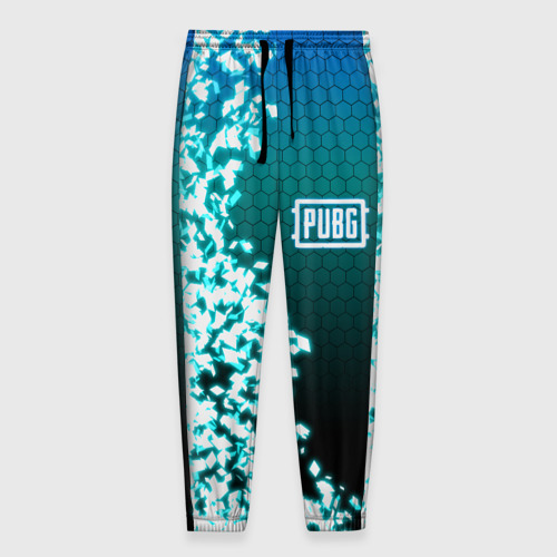Мужские брюки 3D с принтом PUBG, вид спереди #2