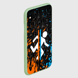 Чехол для iPhone XS Max матовый Portal 2 - фото 2