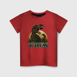 Детская футболка хлопок T-Rex