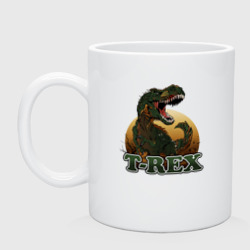 Кружка керамическая T-Rex