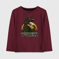 Детский лонгслив хлопок T-Rex