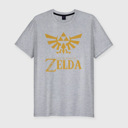 Мужская футболка хлопок Slim The legend of Zelda