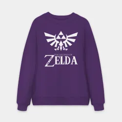 Мужской свитшот oversize без начеса хлопок The legend of Zelda
