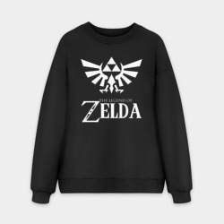 Мужской свитшот oversize без начеса хлопок The legend of Zelda