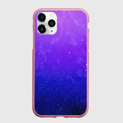 Чехол для iPhone 11 Pro Max матовый Звёздное небо
