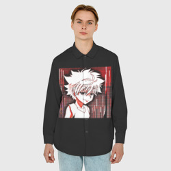 Мужская рубашка oversize 3D Hunter x Hunter Киллуа Killua - фото 2