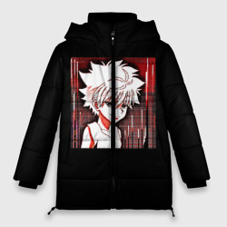 Женская зимняя куртка Oversize Hunter x Hunter Киллуа Killua