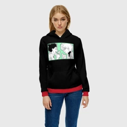 Женская толстовка 3D Hunter x Hunter Гон и Киллуа - фото 2