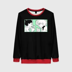 Женский свитшот 3D Hunter x Hunter Гон и Киллуа