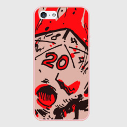 Чехол для iPhone 5/5S матовый Критический бросок