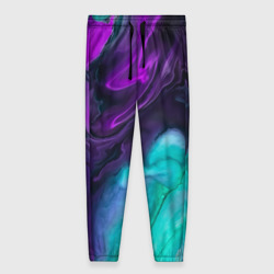 Женские брюки 3D Neon waves