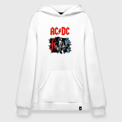 Худи SuperOversize хлопок AC/DC