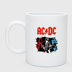 Кружка керамическая AC/DC