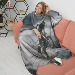 Плед с рукавами Мотокросс КТМ motocross KTM +спина - фото 2