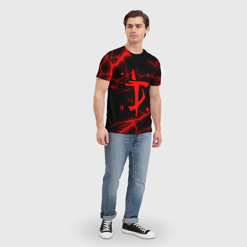 Мужская футболка 3D Doom eternal, цвет 3D печать - фото 5