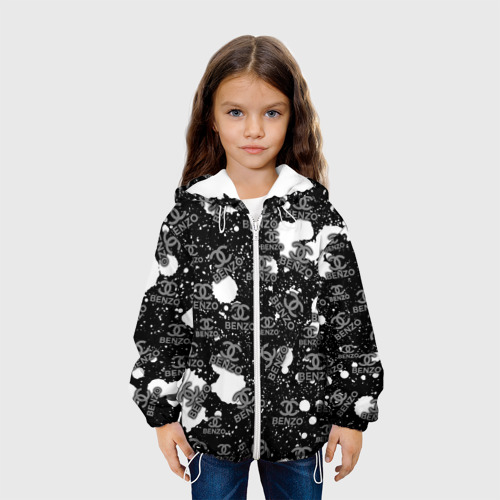 Детская куртка 3D Benzo Gang - Big Baby Tape, цвет белый - фото 4