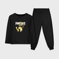 Детская пижама с лонгсливом хлопок Fortnite