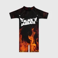 Детский купальный костюм 3D Black Sabbath