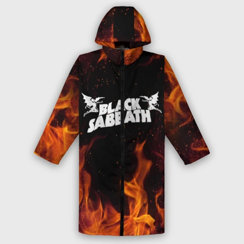 Дождевик унисекс 3D Black Sabbath