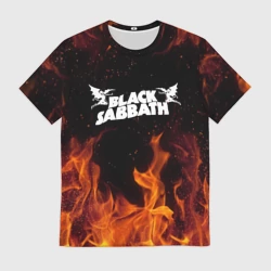 Мужская футболка 3D Black Sabbath