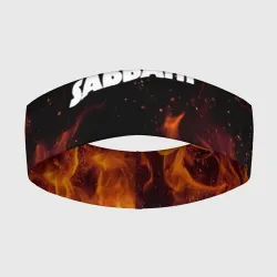 Повязка на голову 3D Black Sabbath