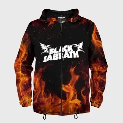 Мужская ветровка 3D Black Sabbath