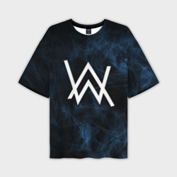 Мужская футболка oversize 3D Alan Walker