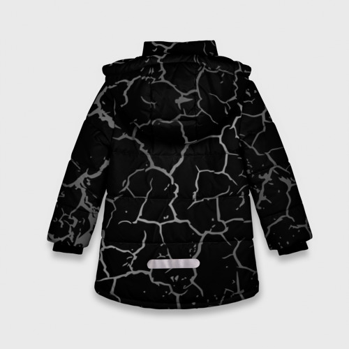Зимняя куртка для девочек 3D Чумной доктор - фото 2