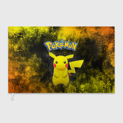 Флаг 3D Pokomon Pikachu