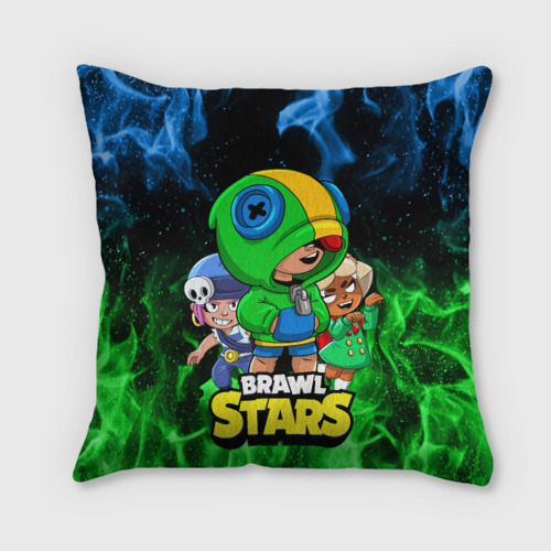 Подушка 3D BRAWL STARS LEON