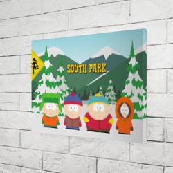 Холст прямоугольный Южный Парк South Park - фото 2