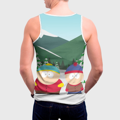 Мужская майка 3D Южный Парк South Park, цвет 3D печать - фото 4