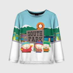 Детский лонгслив 3D Южный Парк South Park